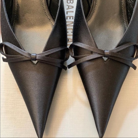 Balenciaga Knife Satin Sling Back Heel - Picture 2 of 4